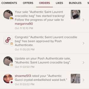 Everything in my closet is authentic!